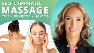 Manual Lymphatic Drainage Massage for Sinus and Ear Infections Cold amp Flu Season and Allergies [upl. by Tedman]