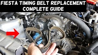 FORD FIESTA TIMING BELT REPLACEMENT MK7 ST [upl. by Dleifrag]