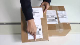 How to Label SmallParcel Shipments to Ship to Amazon Fulfillment Centers [upl. by Mcmillan]