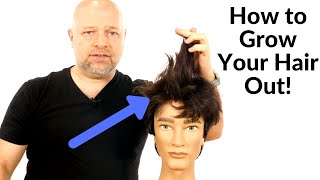 How to Grow your Hair Out  TheSalonGuy [upl. by Kerril]