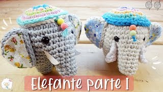 Elefante amigurumi PARTE I [upl. by Velma]