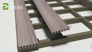 How to Install the Wpc Decking [upl. by Burnside470]