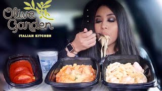 OLIVE GARDEN MUKBANG [upl. by Modesta11]