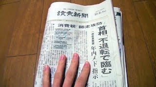 Unintentional ASMR 📰 Browsing through Japanese Newspaper amp Paper Ads Page Turning amp Talking [upl. by Michaelina]