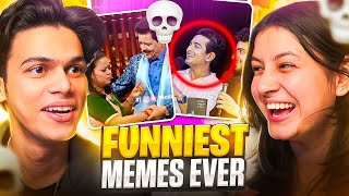 Funniest meme review ever  DANK memes  funny meme review with Kanika😂 [upl. by Anuahc754]