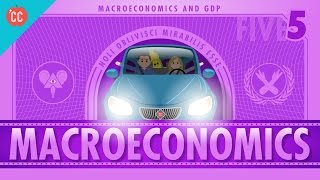 Macroeconomics Crash Course Economics 5 [upl. by Chon]