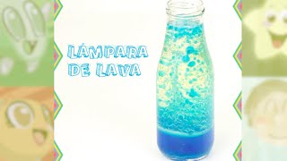 ¿Cómo hacer una lámpara de lava Experimentos caseros LA MEJOR [upl. by Nosyrb]