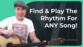 How To FIND the Strumming Pattern for ANY Song [upl. by Orazal561]