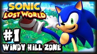 Sonic Lost World  1080p  Part 1 Windy Hill Zone [upl. by Lawton550]