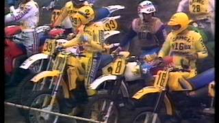 1983 GP 500cc Motocross St Anthonis NL Hakan Carlqvist New World Champion [upl. by Nhabois]