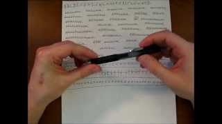 UniBall Signo 207 Gel Pen Review [upl. by Coffee991]