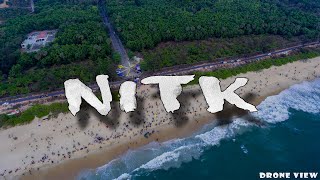 NIT Surathkal Drone View  Best Engineering Campus in India  NITK [upl. by Eta]