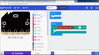 Micro bit lesson 10Using the Sound Detection Sensor [upl. by Teirrah84]