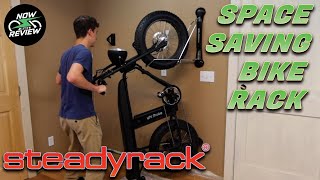 The Steadyrack Fat Rack is an Amazing Bike Storage Solution  Steadyrack Review [upl. by Eilyk421]