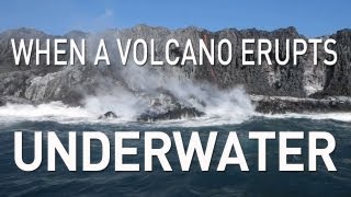 When a Volcano Erupts Underwater  UnderH2O  PBS Digital Studios [upl. by Aynatal]