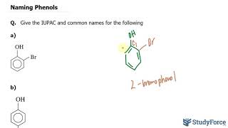 Naming Phenols [upl. by Kenrick]