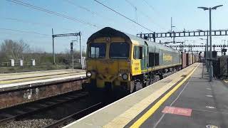 Trains at Didcot Parkway GWML 260322 [upl. by Haimarej]