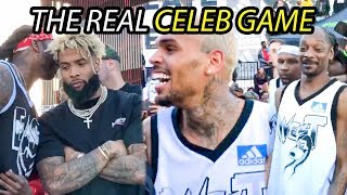 The STARS Come Out For Snoops Celeb Game Odell Beckham Chris Brown Lil Dicky 2 Chainz amp More [upl. by Satterlee]