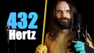 432 hertz ASMR Is this frequency really MORE RELAXING than 440Hz [upl. by Llirret629]