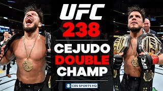 Cejudo BATTERS Moraes for Bantamweight Title  UFC 238 Highlights Analysis  CBS Sports HQ [upl. by Alford]