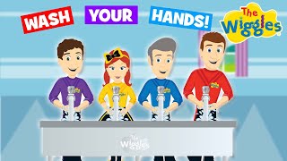 Kids Handwashing Song  Wash Your Hands for 20 Seconds  The Wiggles [upl. by Mcripley]