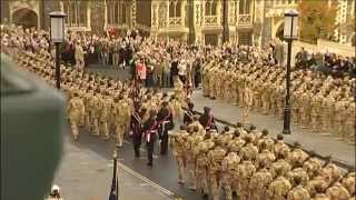 Royal Anglians March in Norwich [upl. by Noiztneb671]