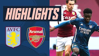 HIGHLIGHTS  Aston Villa vs Arsenal 10  Premier League [upl. by Sneve944]