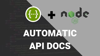 Automatic Swagger Documentation with Node amp Express [upl. by Wesa]