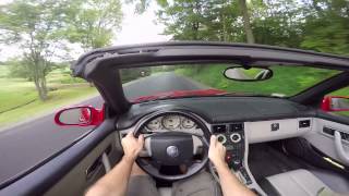 2000 Mercedes SLK230 Kompressor POV Drive [upl. by Ltsyrk109]