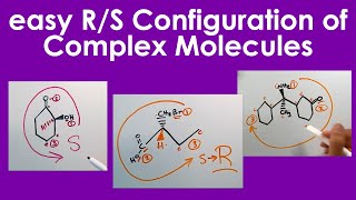 Easy RS Configuration of Complex Molecules [upl. by Latricia]