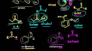 Identifying functional groups  Organic chemistry  Khan Academy [upl. by Ennybor]