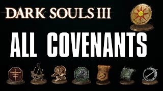 Dark Souls 3 All Covenant Locations GuideTutorial [upl. by Danielson455]