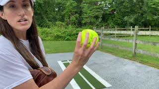 Softball Pitching How To Throw A Curve [upl. by Hillegass13]