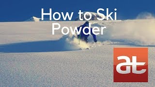 How to Ski Powder Alltracks Academy [upl. by Jewell]