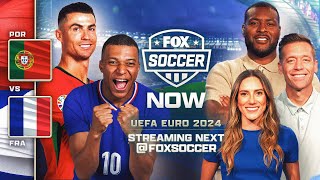 Portugal v France Live Reaction  Fox Soccer NOW [upl. by Flyn]