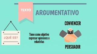 Cómo hacer un texto argumentativo [upl. by Lindbom]