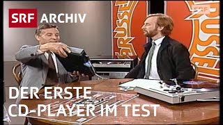 Erster CDPlayer 1982  SRF Archiv [upl. by Uzzial]