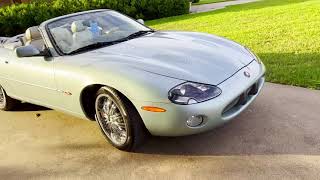 2001 Jaguar XKR Seafrost Supercharged Convertible [upl. by Ocicnarf446]