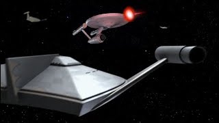 Enterprise attacked by ten Romulan BirdofPreys [upl. by Clarke]