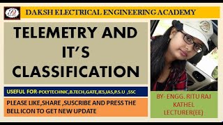 Telemetry and its classification [upl. by Athiste]