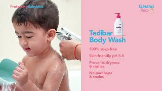 Tedibar Body Wash  Protecting newborns skin from day 1 [upl. by Opiak]