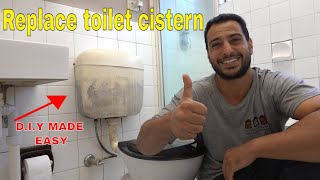 How to remove and install toilet cistern  DIY [upl. by Rumery395]