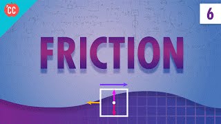 Friction Crash Course Physics 6 [upl. by Ennaear]