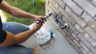 How to connect Weber Genesis II Natural Gas Connection  DrB DIY [upl. by Winson]