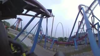 Banshee at Kings Island 360° POV [upl. by Aihsem]