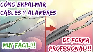 Como empalmar cablesHow to Splice Cables [upl. by Marteena]