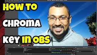 How to Chroma Key in OBS Studio with Blue Screen [upl. by Eixirt]