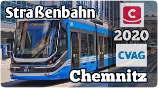 Straßenbahn Chemnitz  Stadtbahn  Chemnitzer Bahn  2020 [upl. by Silvia]