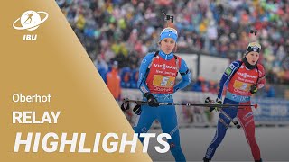 Oberhof 2023 Women Relay Highlights [upl. by Yremogtnom]