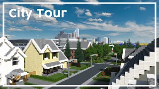 Minecraft City Tour [upl. by Aimahc769]